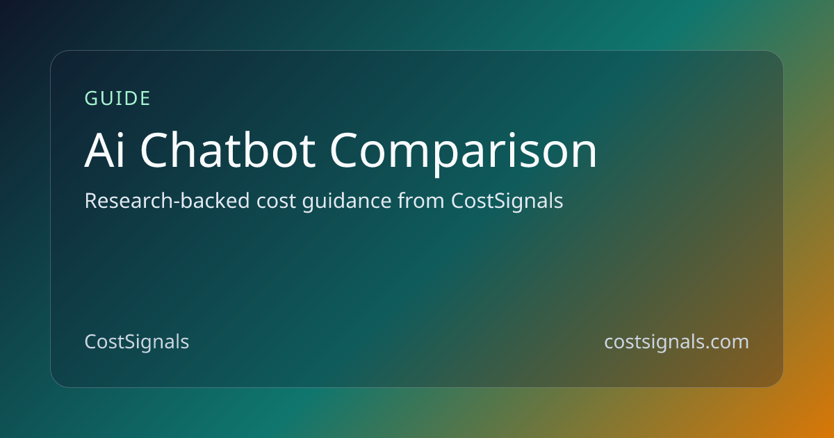 AI Chatbot Comparison 2026: ChatGPT vs Claude vs Gemini | CostSignals ...